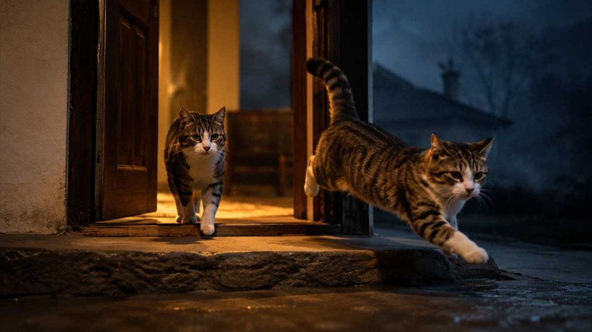 Rüyada eve kedi girmesi ve kedinin kaçması
