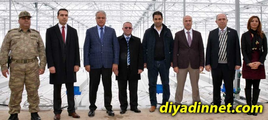 Diyadin'deki modern sera yatırımı, Türkiye'nin önemli jeotermal seracılık projeleri arasında gösteriliyor.