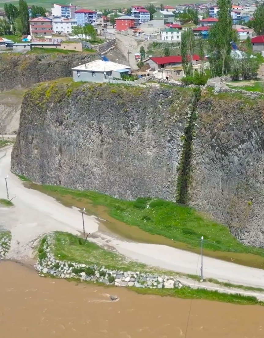 Ağrı Diyadin Kanyonu dronla görüntülendi: 30 kilometrelik doğa güzelliği