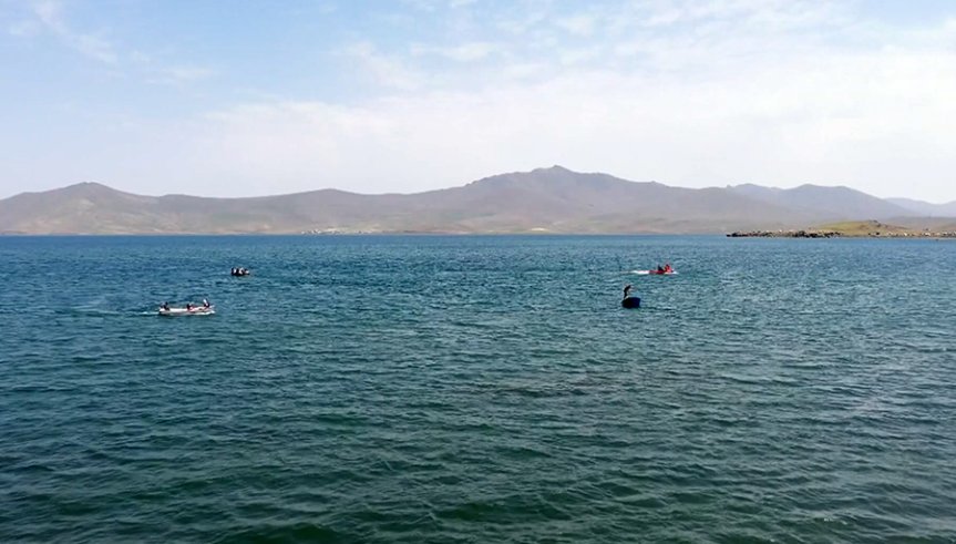 Taşlıçay Balık Gölü Şenliği'ne Ağrı ve Iğdır'dan binlerce kişi katıldı