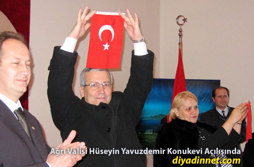 Ağrı Valisi Hüseyin Yavuzdemir ve Kaymakam Atilla Kantay Taşlıçay Konukevi Açılışına katıldı